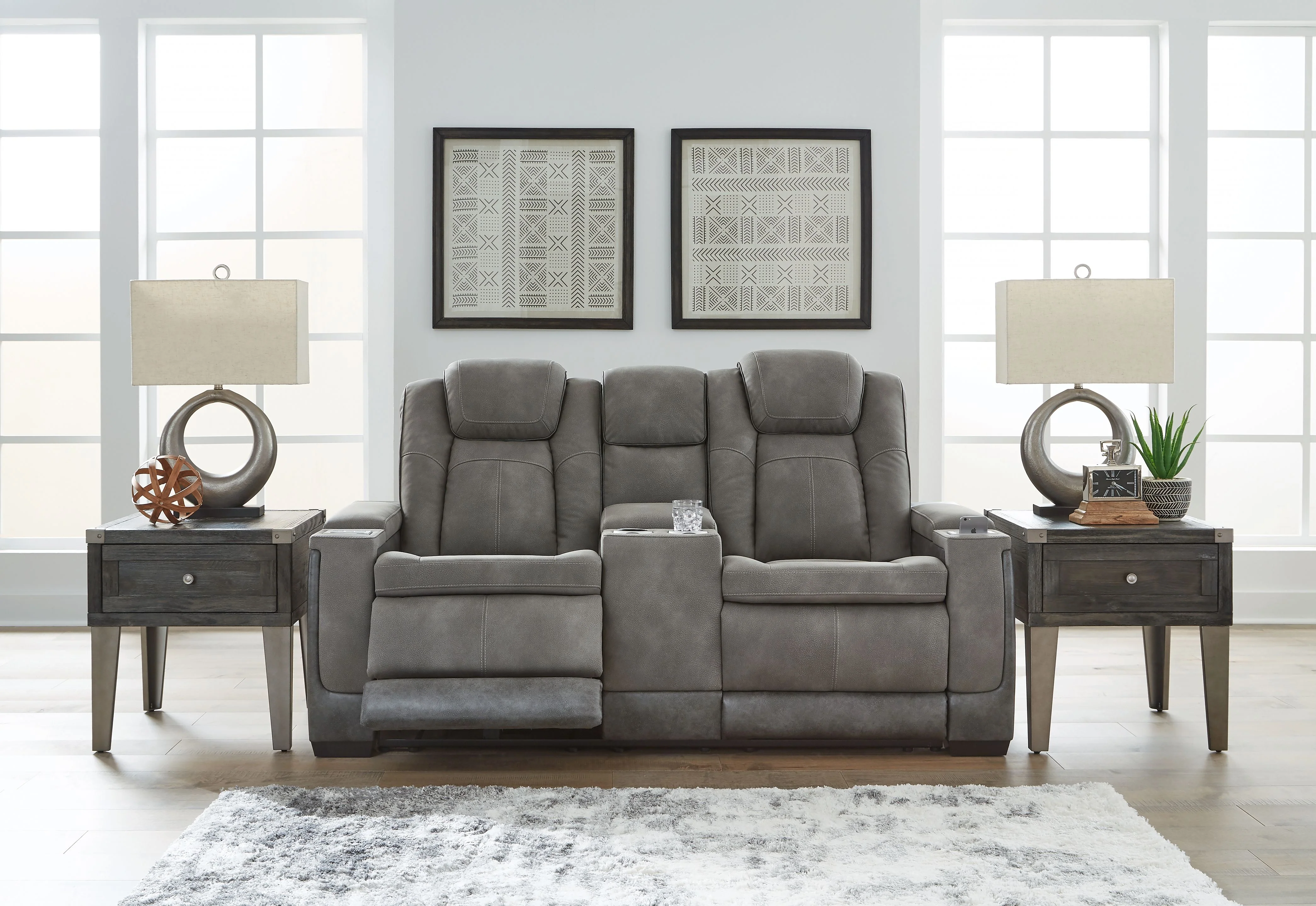 Next-Gen Durapella - Power Reclining Loveseat - Image 5