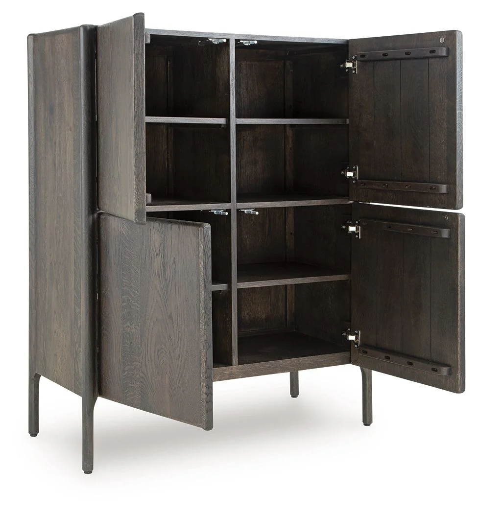 Orsonal - Accent Cabinet - Espresso Brown - Image 3