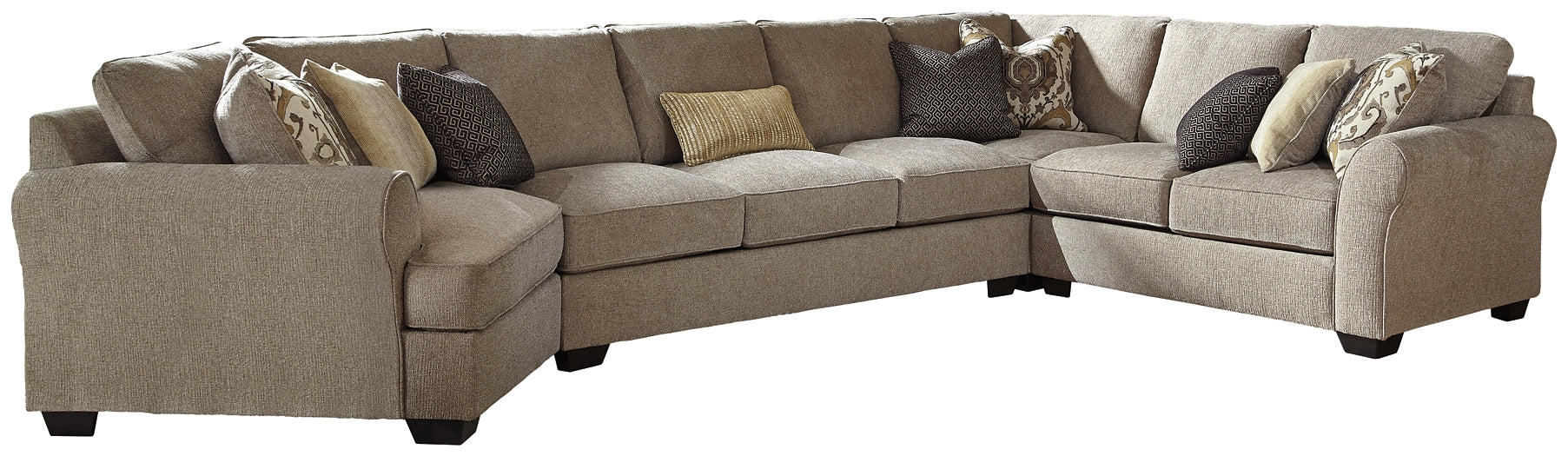 Pantomine 4-Piece Sectional with Cuddler - Image 2
