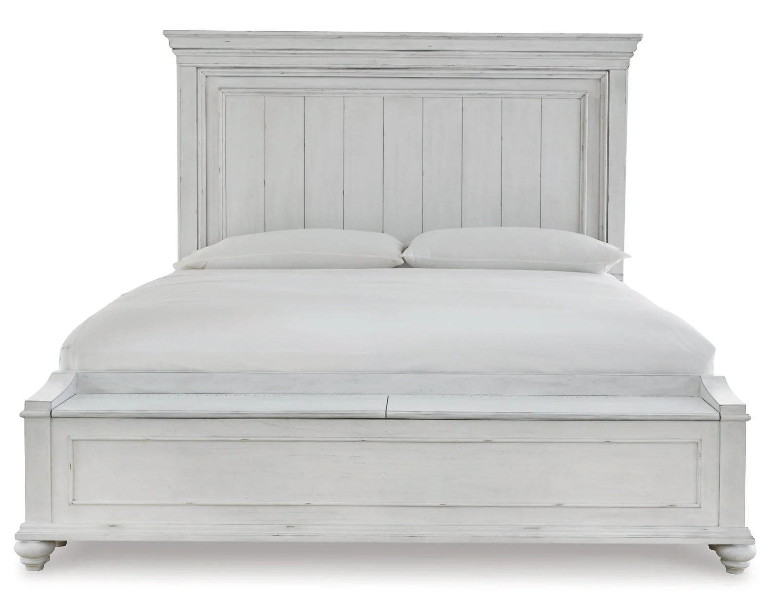Kanwyn Queen Panel Bed with Storage with Dresser - Image 2