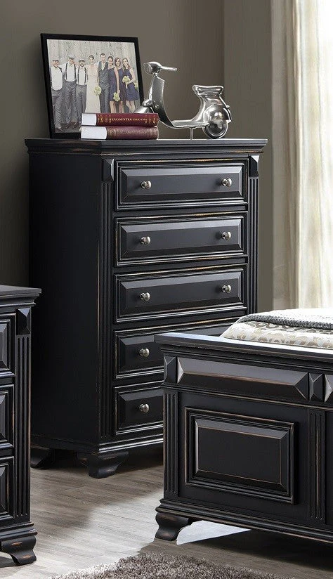 Ravenwood Dresser Mirror Queen Bed - Image 4