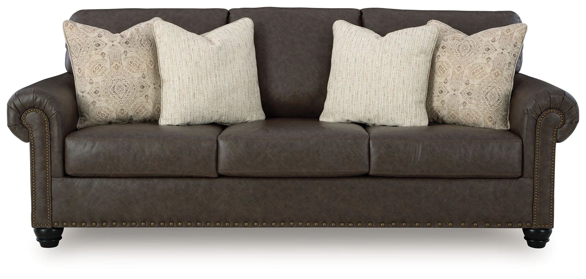 Roxmere - Queen Sofa Sleeper - Umber - Image 4