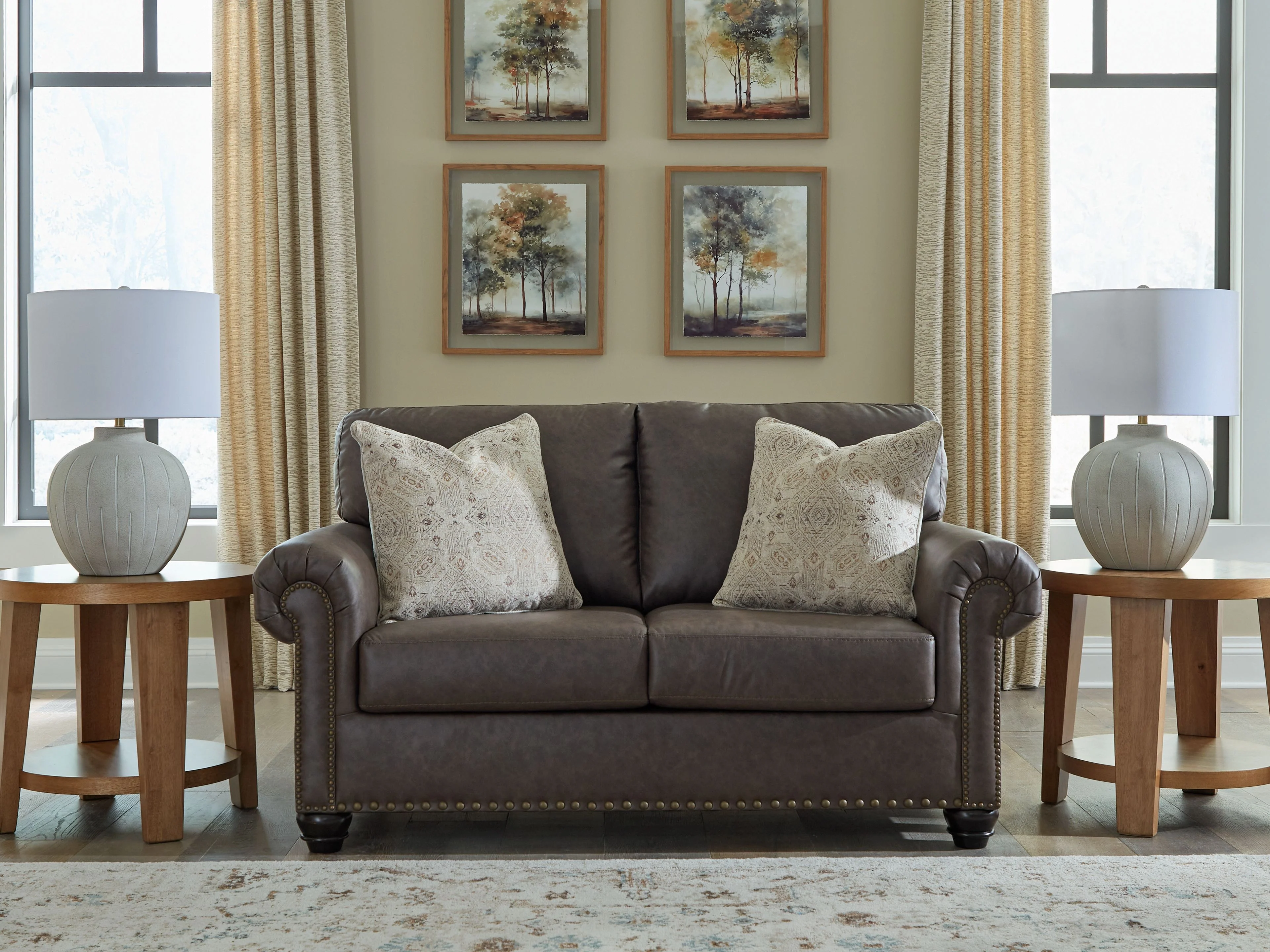 Roxmere - Loveseat - Umber - Image 4