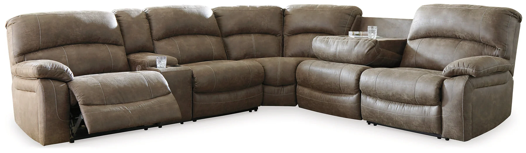 Segburg 4-Piece Power Reclining Sectional - Image 3