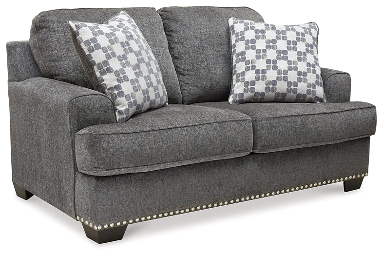 Locklin Sofa, Loveseat, Chair and Ottoman - Image 5
