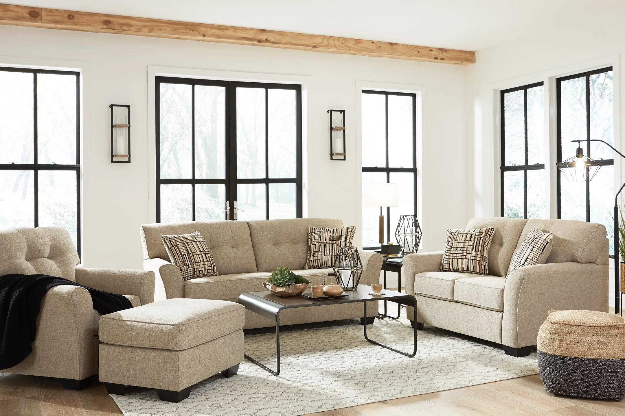 Ardmead Sofa, Loveseat, Chair and Ottoman - Image 2