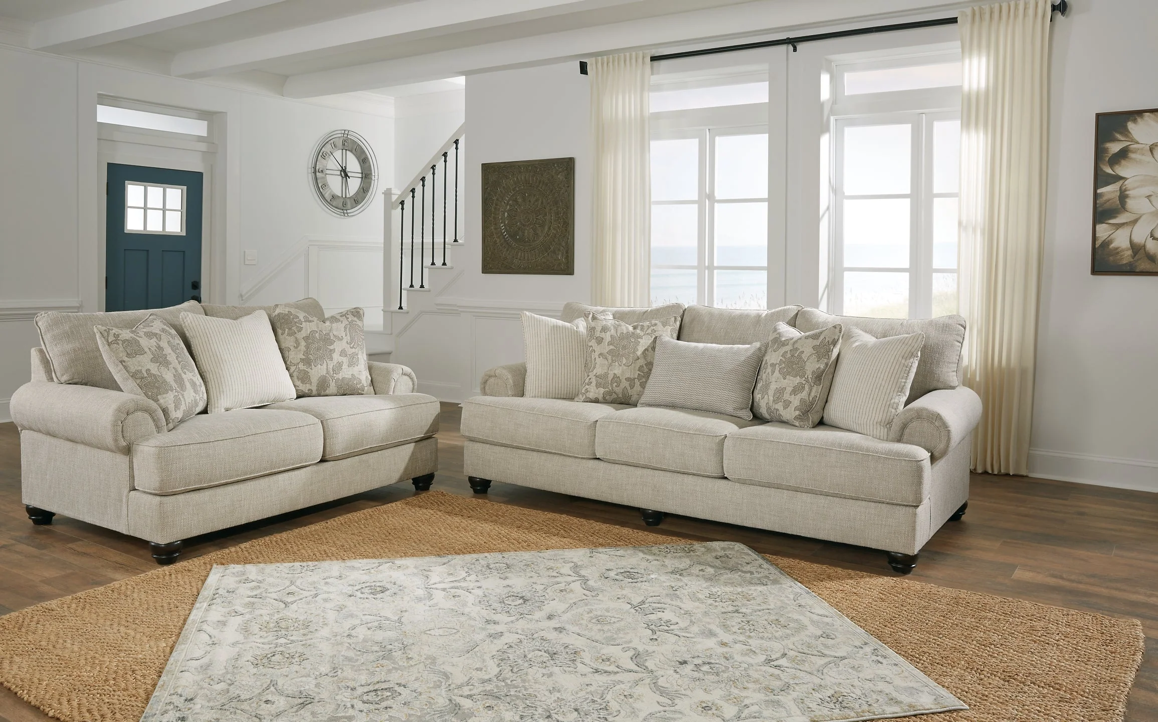 Asanti Sofa, Loveseat, Chair and Ottoman - Image 13