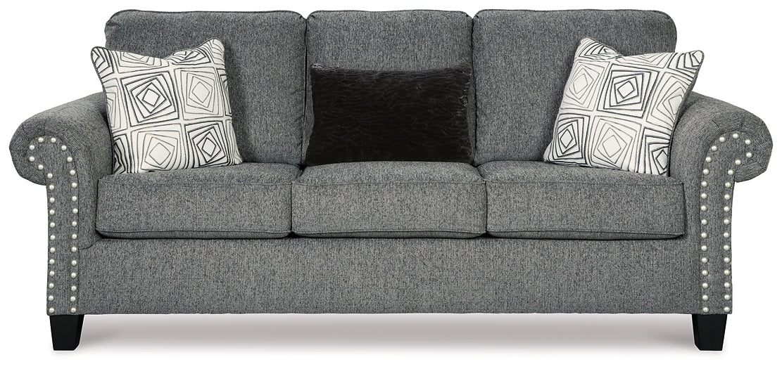 Agleno Sofa, Loveseat, Chair and Ottoman - Image 6