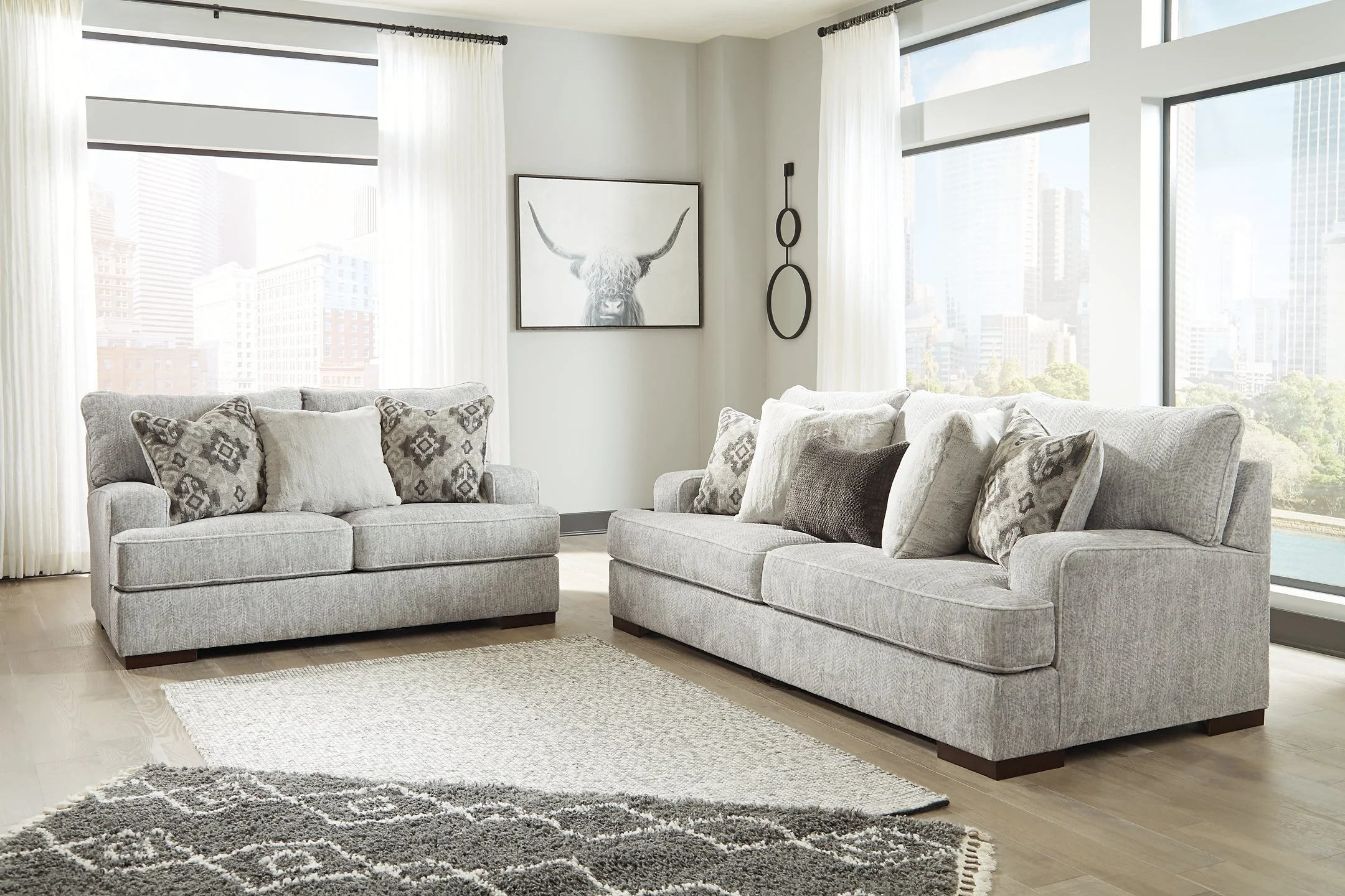 Mercado Sofa, Loveseat, Chair and Ottoman - Image 4