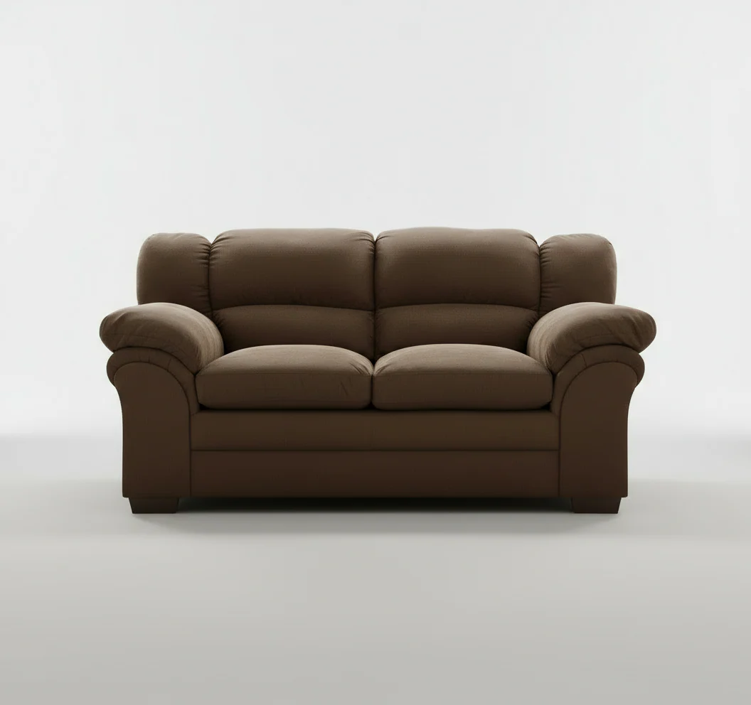 Traverse Brown Loveseat - Image 3
