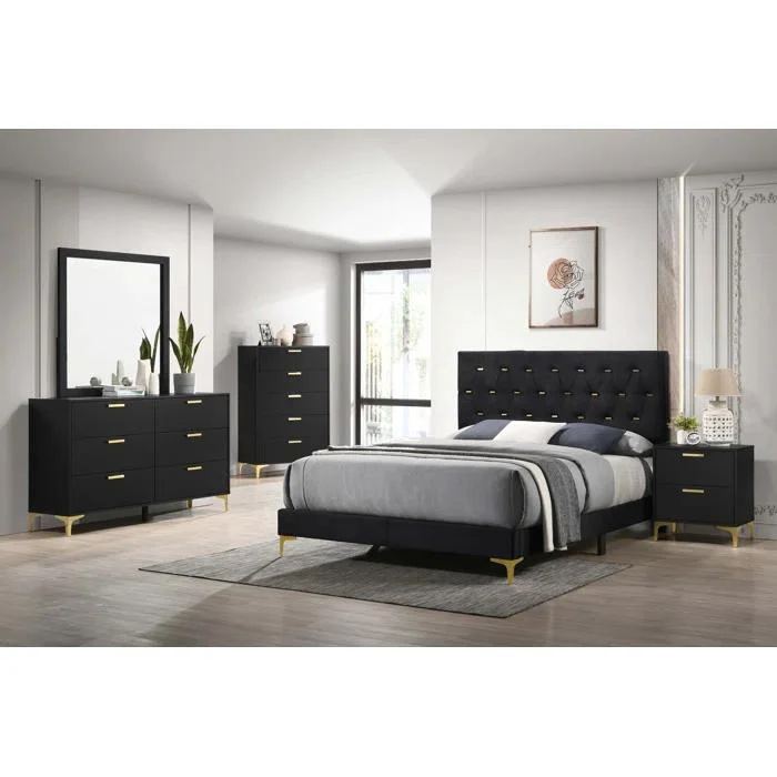 Vanessa Dresser Mirror Bed Choose Your Size