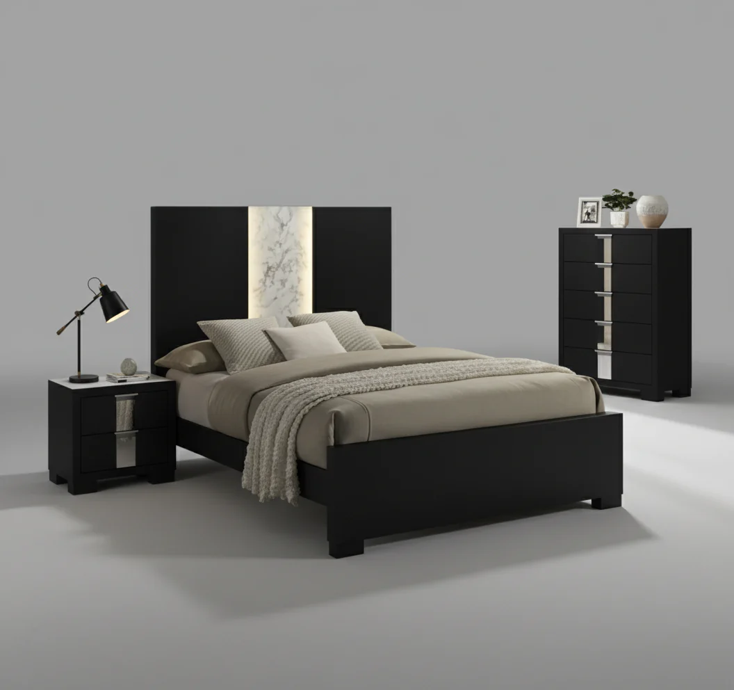 Viccaro King Bed Frame - Image 2