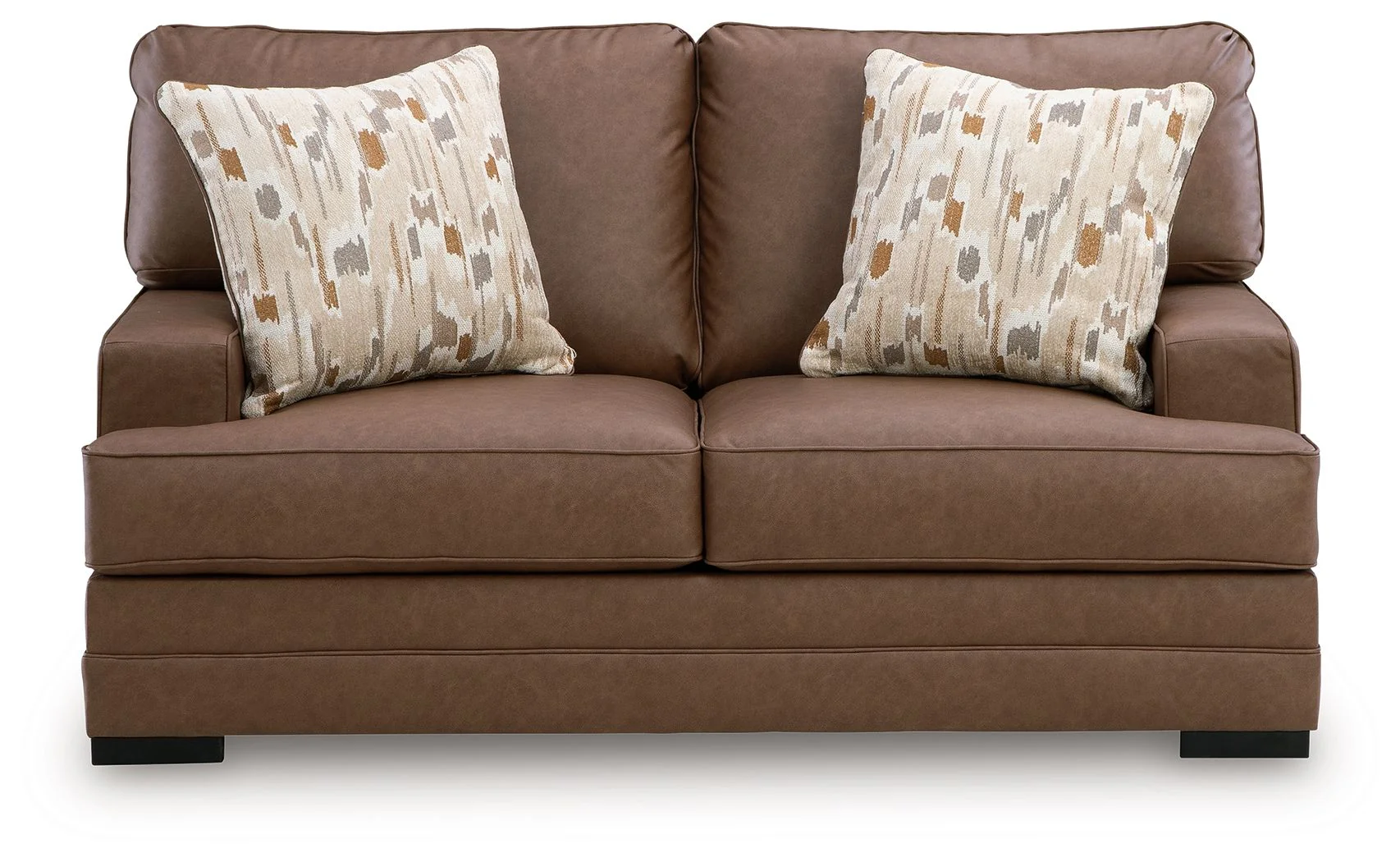 VillaCourt - Loveseat - Caramel - Image 4