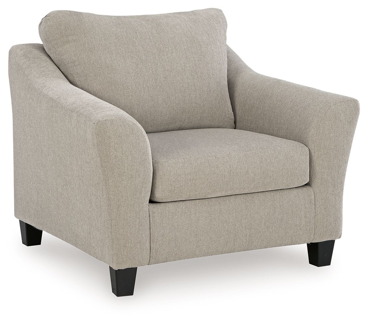 Willarae - 2 Pc. - Chair And A Half, Ottoman - Taupe - Image 3